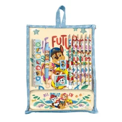 Set de papeterie 12 pièces sous pochette Pat'Patrouille