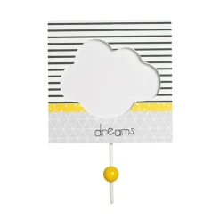 Set de 3 patères Babyfan - 12 x 12 cm