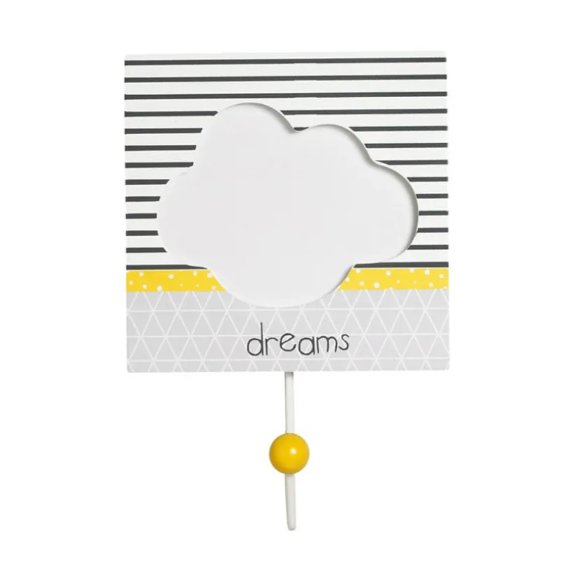 Set de 3 patères Babyfan - 12 x 12 cm