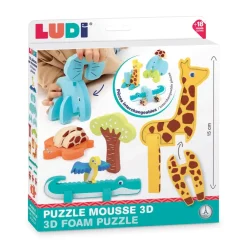 Set de puzzles 3D en mousse Animaux de la savane