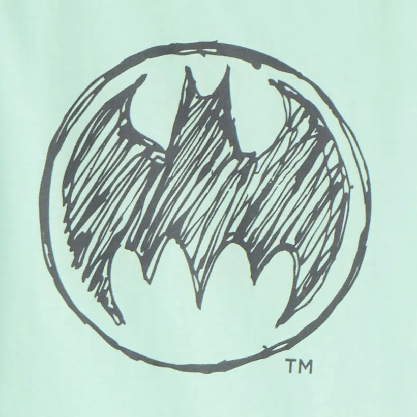 Set de pyjama court 2 pièces débardeur + short imprimé Batman Warner pour garçon