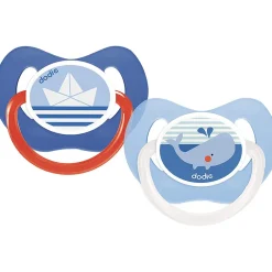 Set de 2 sucettes en silicone Physio +6mois - Mer