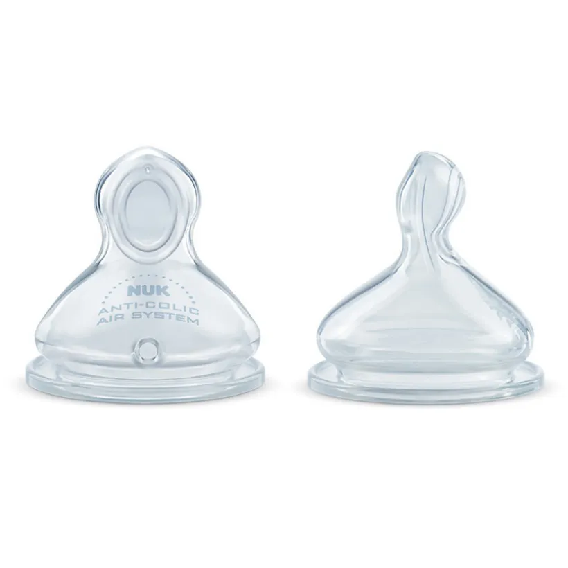 Set de 2 tétines Nature Sense M 6 trous en silicone