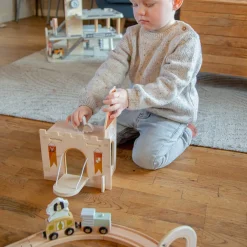 Set d'extension pour train en bois Château 11 pièces