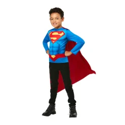 Set déguisement 5-8 ans top + cape Superman Warner