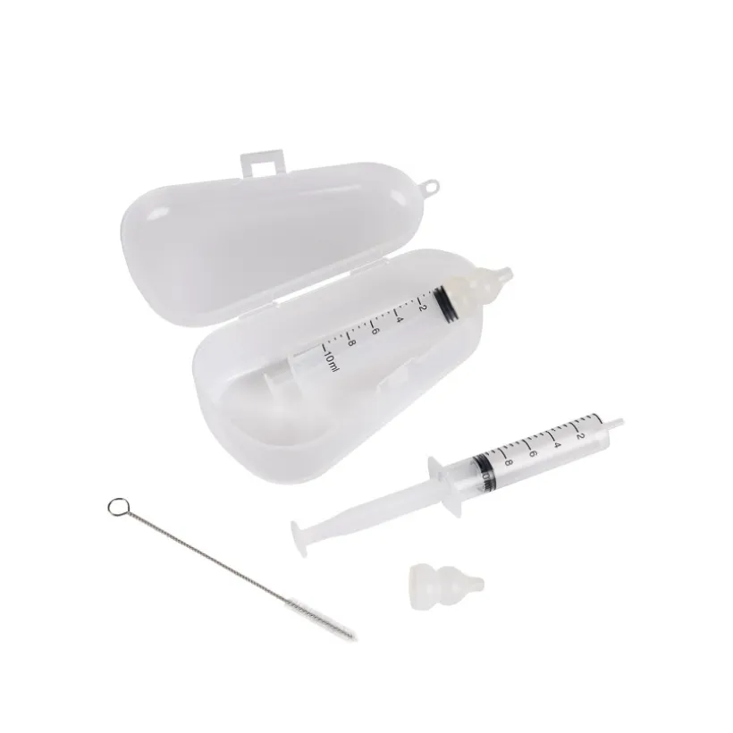 Set mouche bébé 2 seringues + goupillon + boîte de rangement