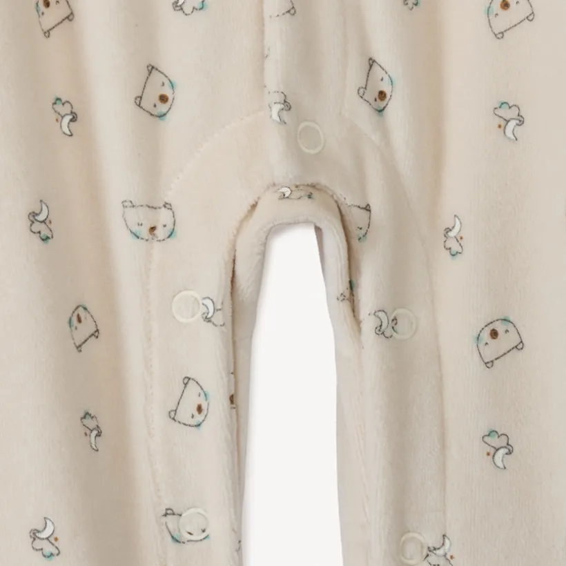 Set naissance 3 pièces motif ourson pour bébé