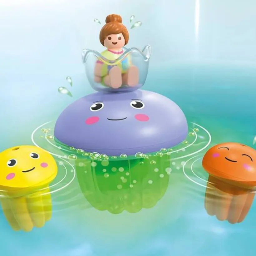 Set 9 pièces aquatique Tinti Famille de méduses