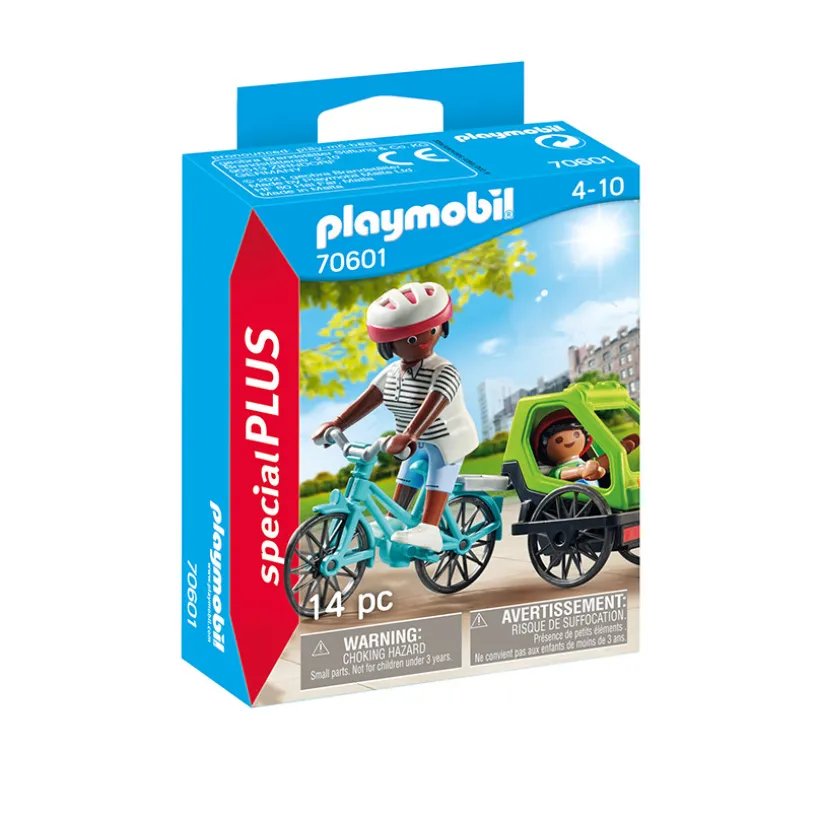 Set 14 pièces Cyclistes maman et enfant