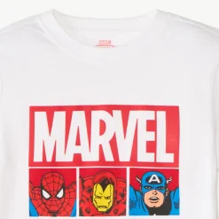 Set 2 pièces de pyjama t-shirt + short Héros Marvel pour garçon