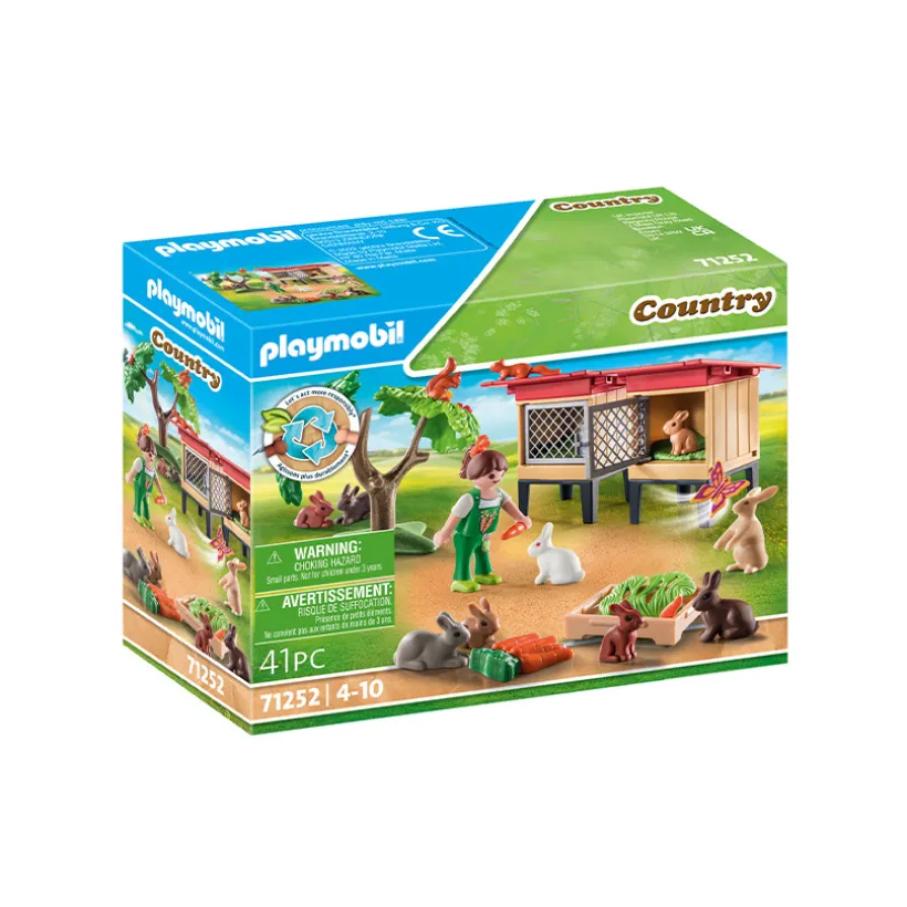 Set 41 pièces Enfant avec enclos et lapins