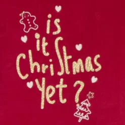 Set pyjama de Noël en velours pour fille