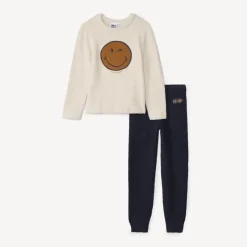 Set pyjama en sherpa bouclettes SmileyWorld pour garçon