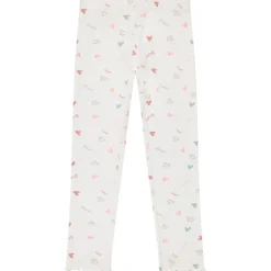 Set pyjama long papillons et cœurs pailletés pour fille