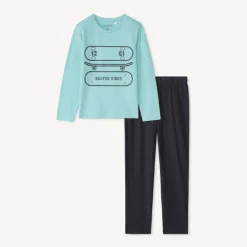 Set pyjama 2 pièces avec print skate fantaisie pour garçon