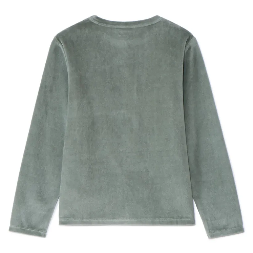 Set pyjama 2 pièces en velours fantaisie pour garçon