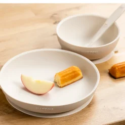 Set repas 3 pièces en silicone argile