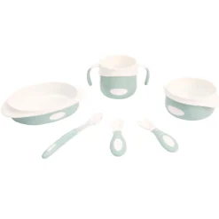Set repas 6 pièces Yummix vert
