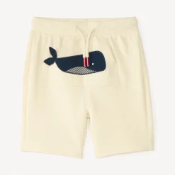 Short avec poche kangourou pour bébé garçon
