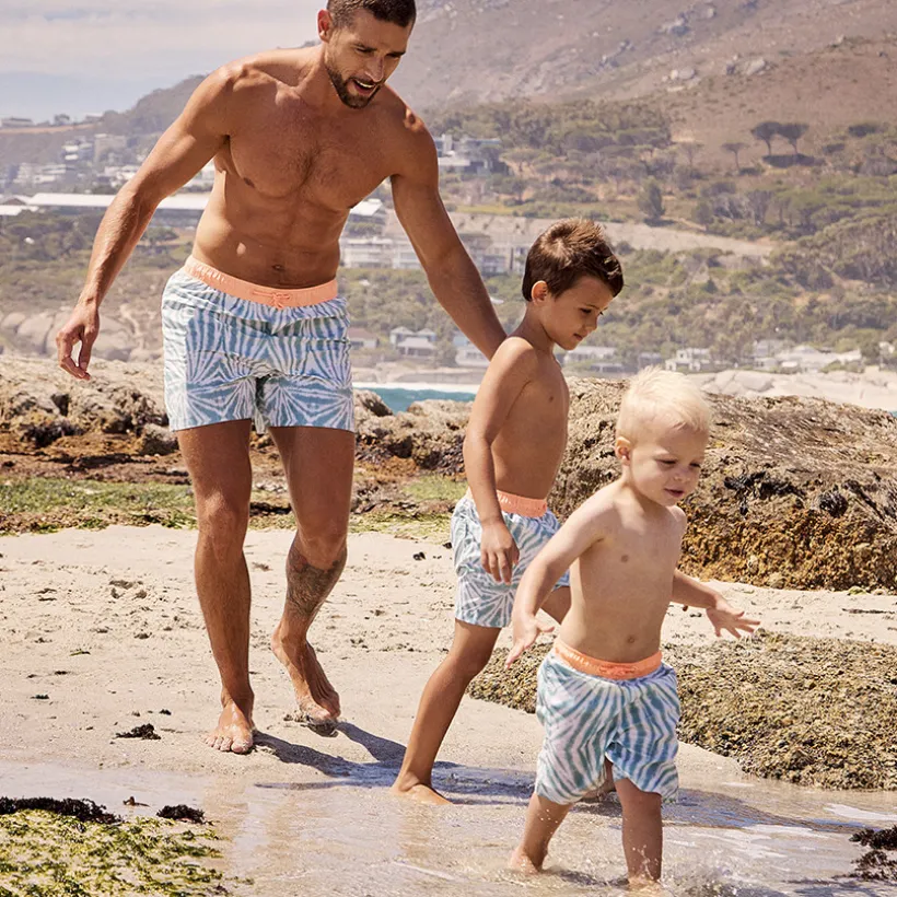 Short de bain effet tie & dye pour bébé garçon