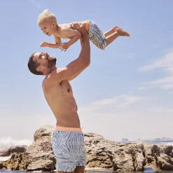 Short de bain effet tie & dye pour bébé garçon