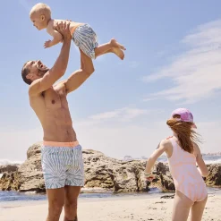 Short de bain effet tie & dye pour bébé garçon