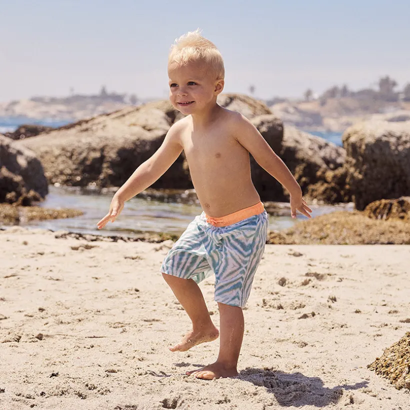 Short de bain effet tie & dye pour bébé garçon
