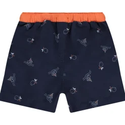 Short de bain imprimé baleines/voiliers pour bébé garçon