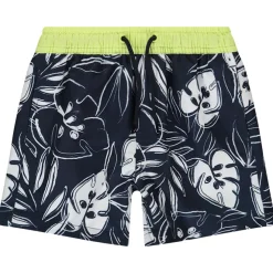 Short de bain imprimé feuillage pour garçon