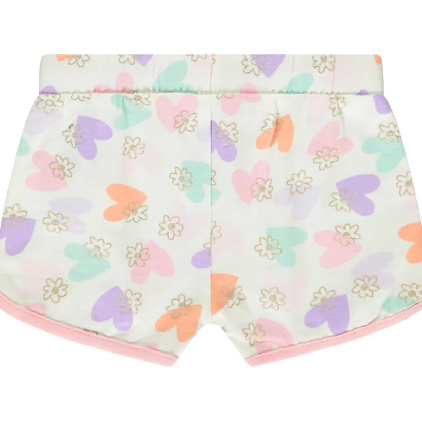 Short de sport imprimé fantaisie pour bébé fille