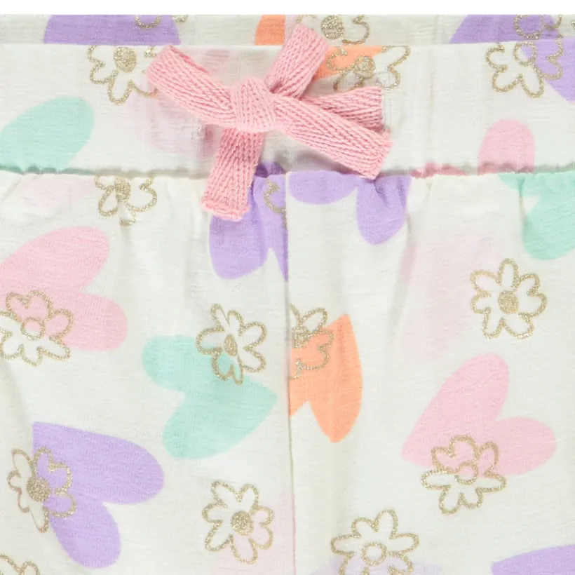 Short de sport imprimé fantaisie pour bébé fille