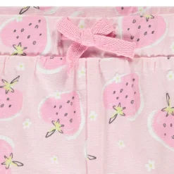 Short de sport imprimé fantaisie pour bébé fille