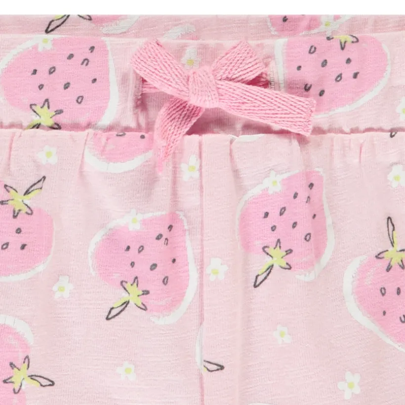 Short de sport imprimé fantaisie pour bébé fille