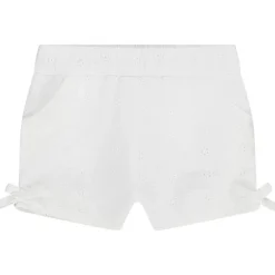 Short en broderie anglaise pour bébé fille