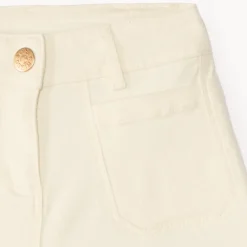 Short en denim uni pour fille