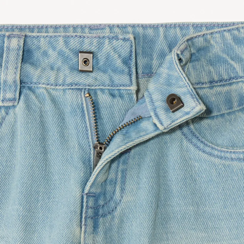 Short en jean clair pour garçon