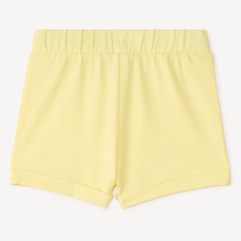 Short en jersey coloris uni pour bébé fille
