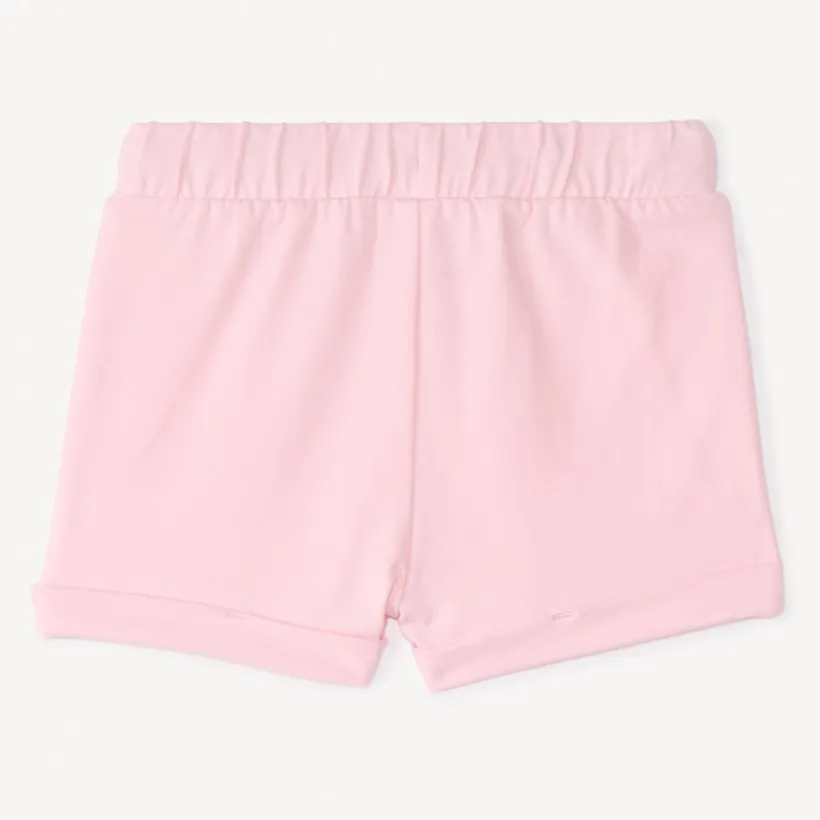 Short en jersey coloris uni pour bébé fille