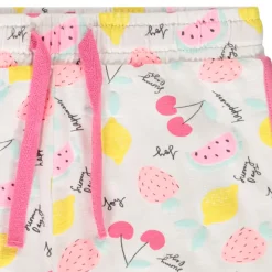 Short en jersey imprimé fantaisie pour bébé fille