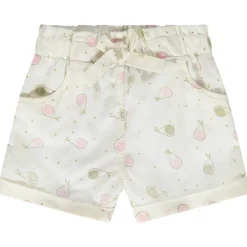 Short en lyocell imprimé poires pour bébé fille