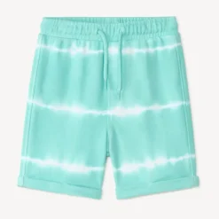 Short en maille effet tie and dye pour bébé garçon