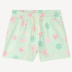 Short en molleton fantaisie pour fille