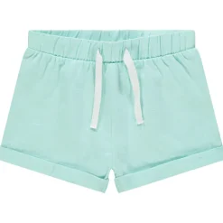 Short en molleton uni pour bébé fille