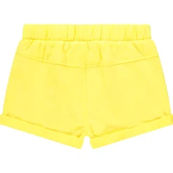 Short en molleton uni pour bébé fille