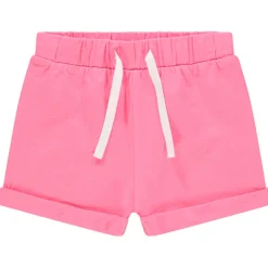 Short en molleton uni pour bébé fille