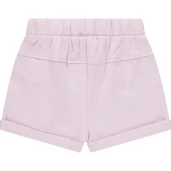 Short en molleton uni pour bébé fille