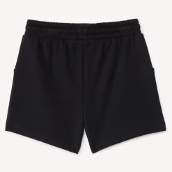 Short en molleton uni pour fille