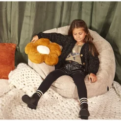 Short en similicuir effet matelassé pour fille