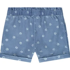 Short imprimé fleurs d'Hibiscus pour bébé fille