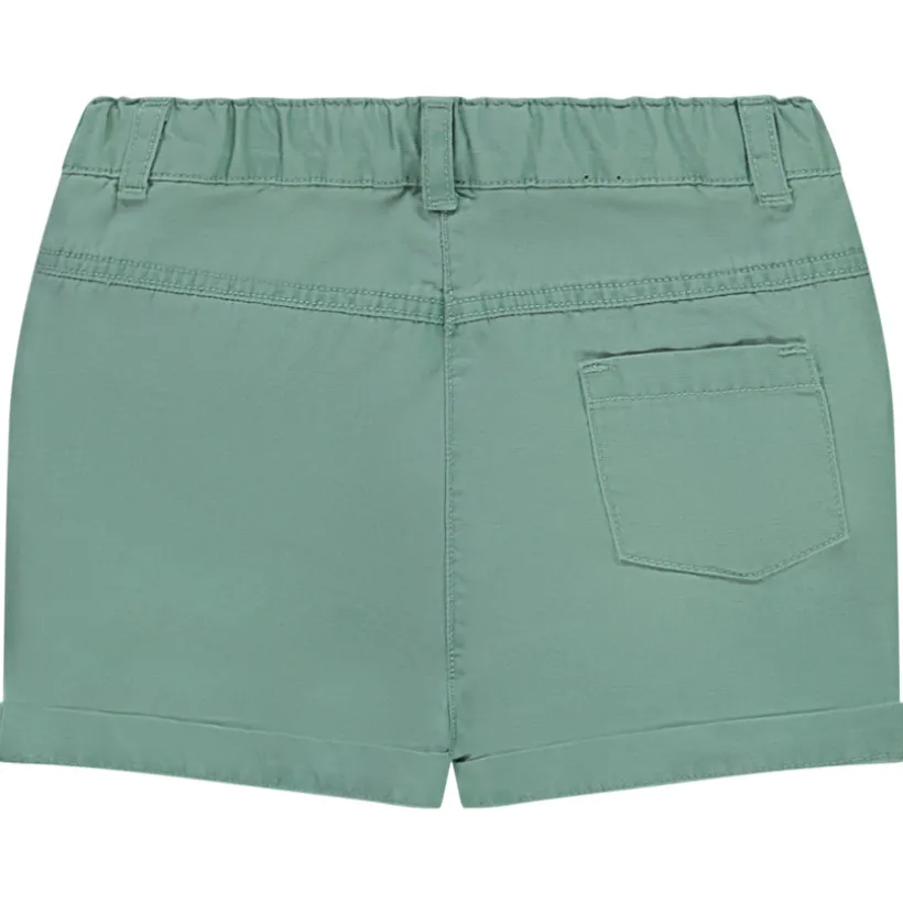 Short à poches volantées pour bébé fille